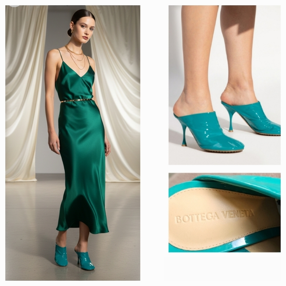 Bottega Veneta Dot Sock Mules